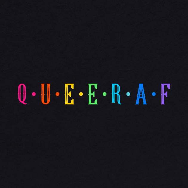 QUEER AF by Melo Designs